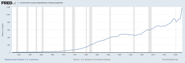 US Government Interest Payments