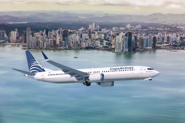Copa Airlines Boeing 737 MAX 9 airplane