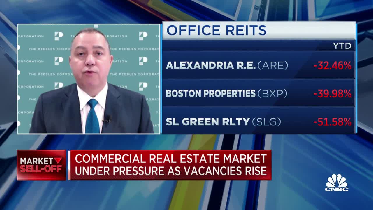 Office space REITs concentrated in major markets will see big losses, says Don Peebles