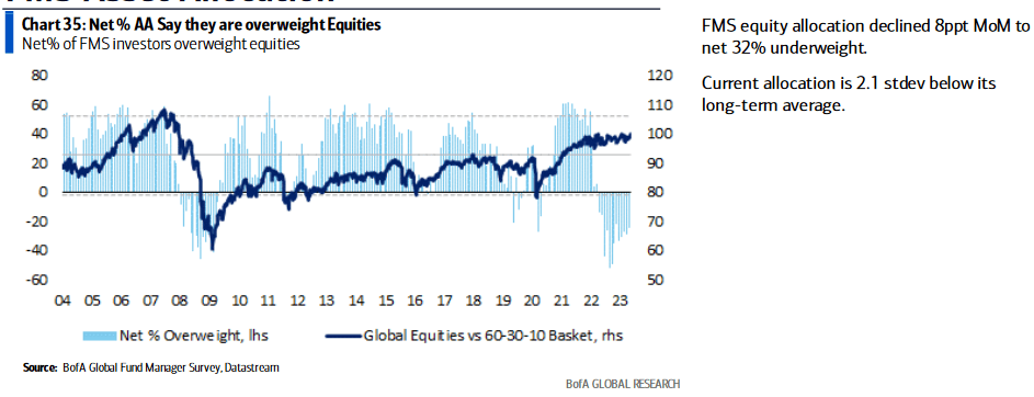 Equity allocations