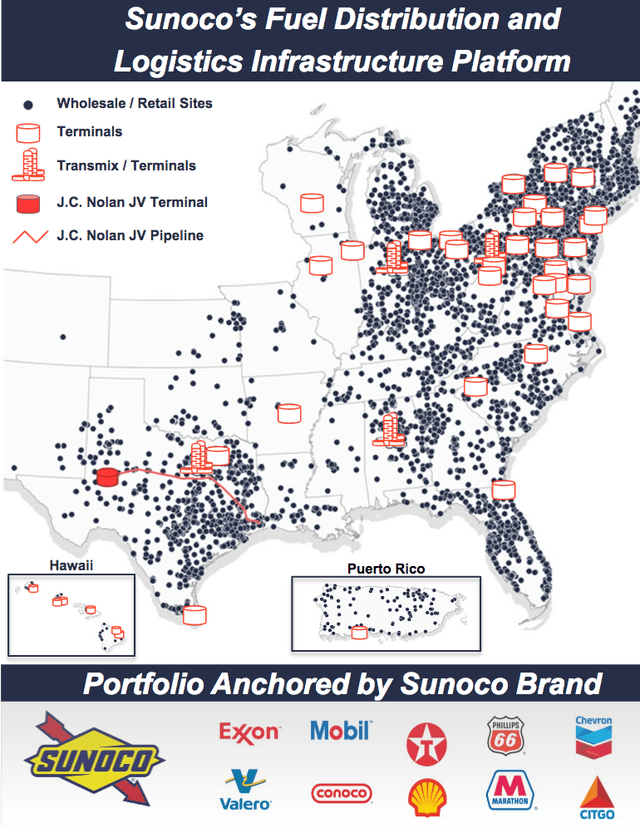 Sunoco Stock Price Today