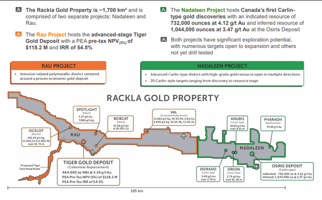 ATAC Resources - Rau & Nadaleen Projects, Yukon