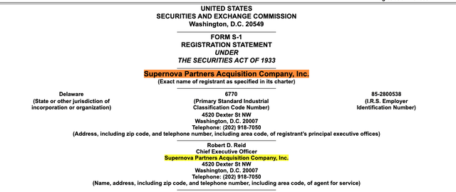 Supernova Acquisition Company LLC