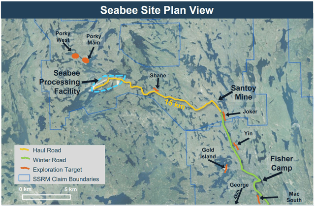 Seabee Site Plan View