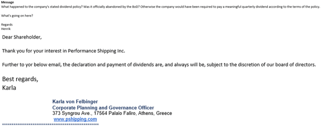 Dividend Policy
