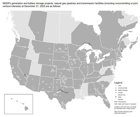 A map of the united states Description automatically generated