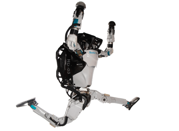 Atlas robot jumping