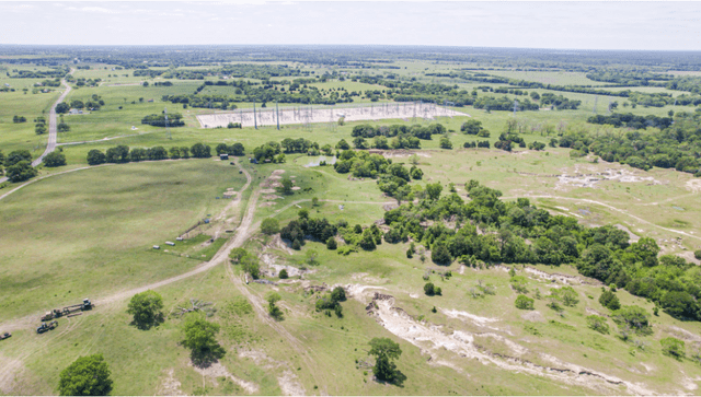 picture of the Site of Riot's construction site in Corsicana, Texas