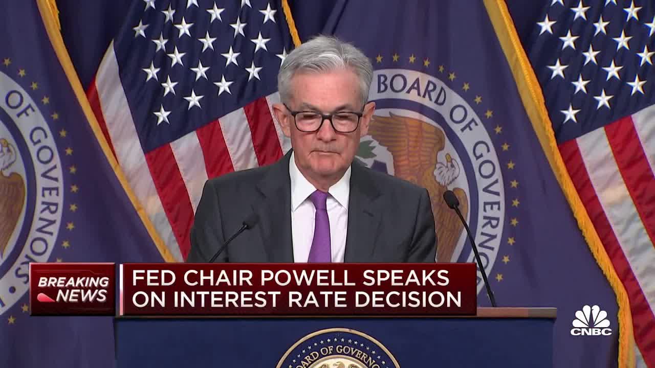 Fed Chair Jerome Powell: It will take time for the full effects of monetary restraint to be realized - YouTube