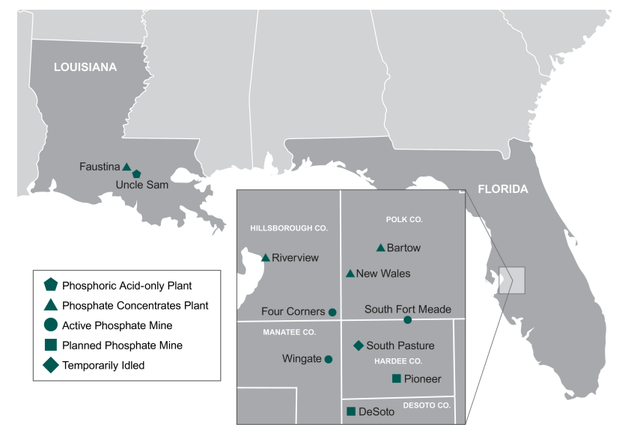 Overview of U.S. Phosphate business