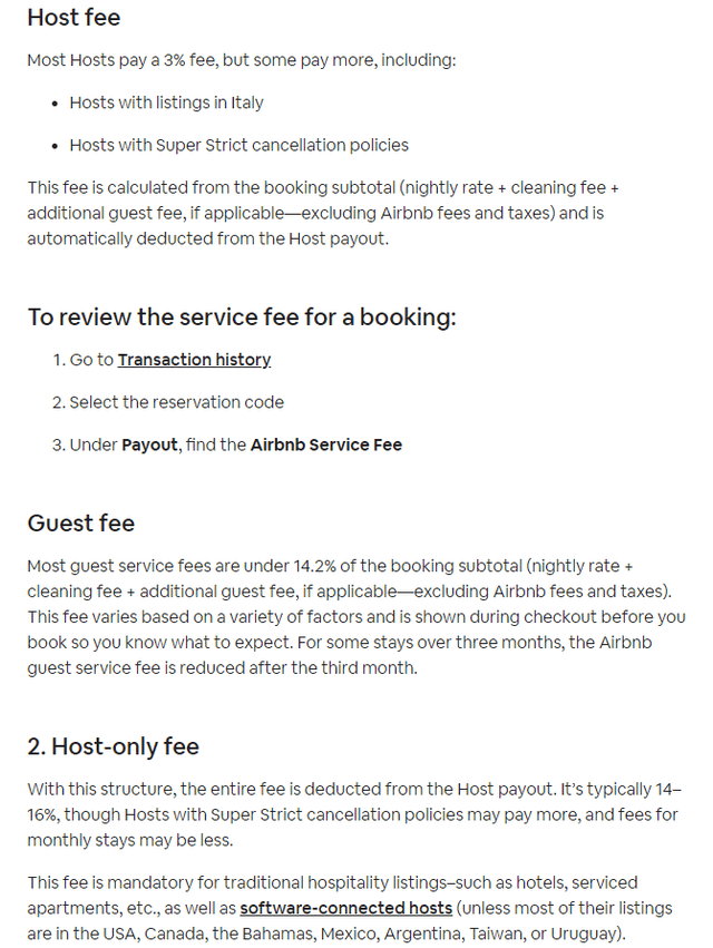 An article on Airbnb about their host fees. https://www.airbnb.com/help/article/1857