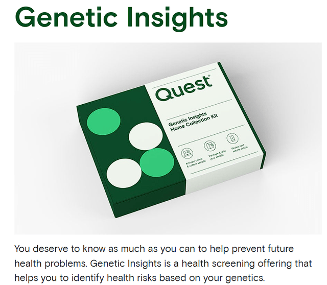 Quest Diagnostics Genetic Insights