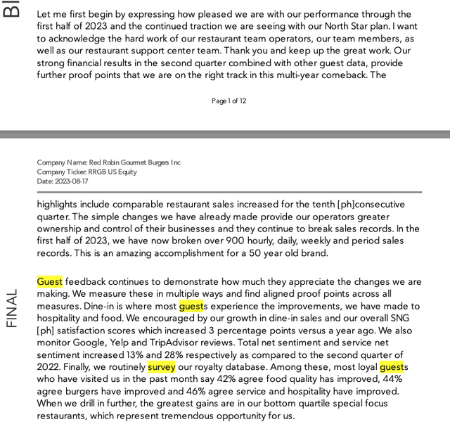Red Robin Stock Another Beat And A Raise (NASDAQRRGB) Seeking Alpha