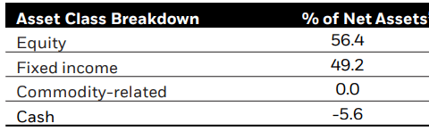 Figure 2: Asset allocation