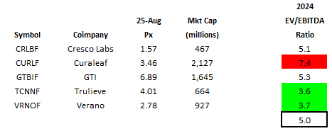 Large MSO Valuations