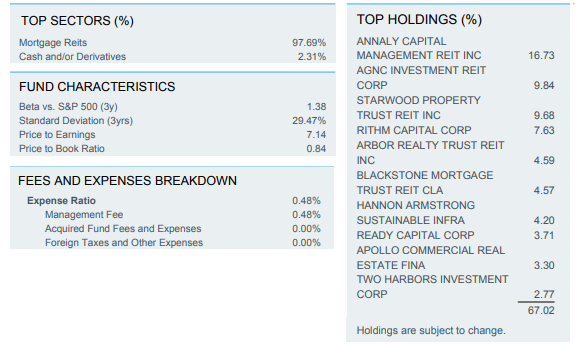 REM: A Concentrated Play, High Relative Volatility