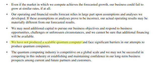 IonQ annual report