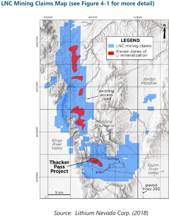 Lithium deposits, Lithium in Nevada