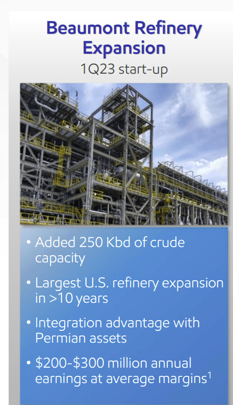 Exxon Mobil Announcement Of Refinery Expansion Completion