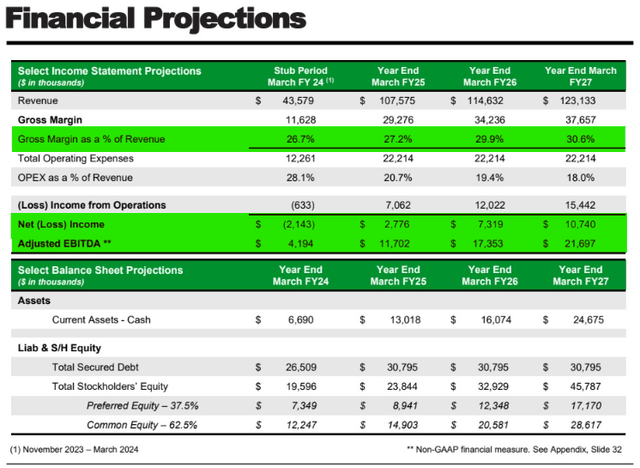 Financial Projections