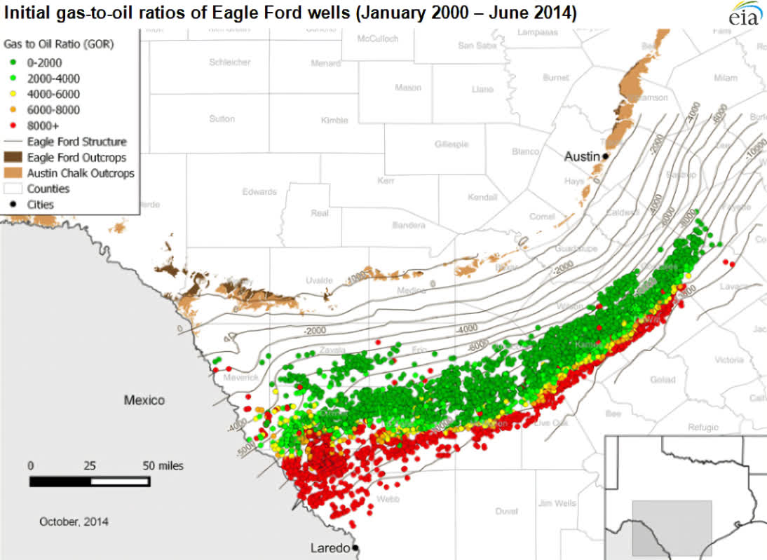 EIA updates Eagle Ford maps to provide greater geologic detail - Today ...