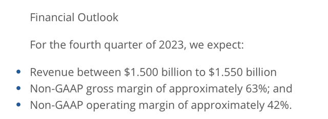 Arista outlook