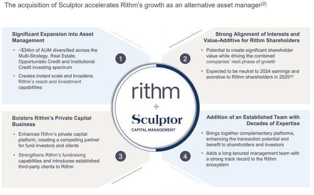 Rithm Capital and Sculptor