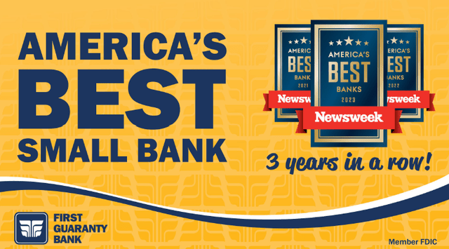 FGBI america's best regional bank award