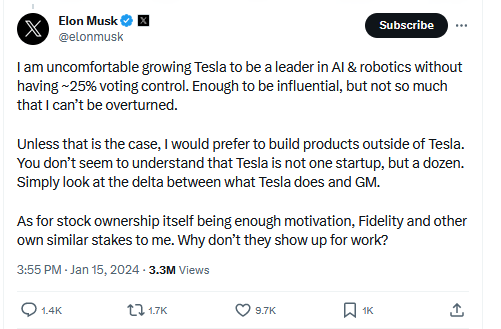 Musk tweet 1