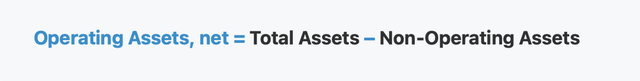 Operating Assets Formula