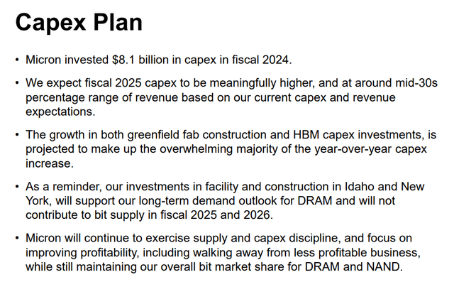 Micron's latest presentation