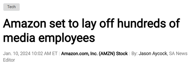 Amazon Layoffs