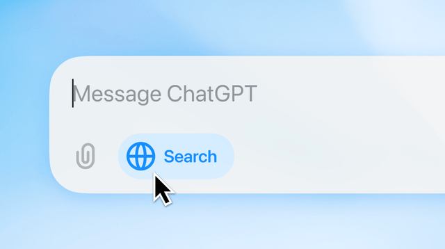 ChatGPT’s built-in Search feature