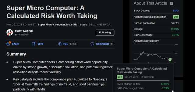 Super Micro Computer: A Calculated Risk Worth Taking