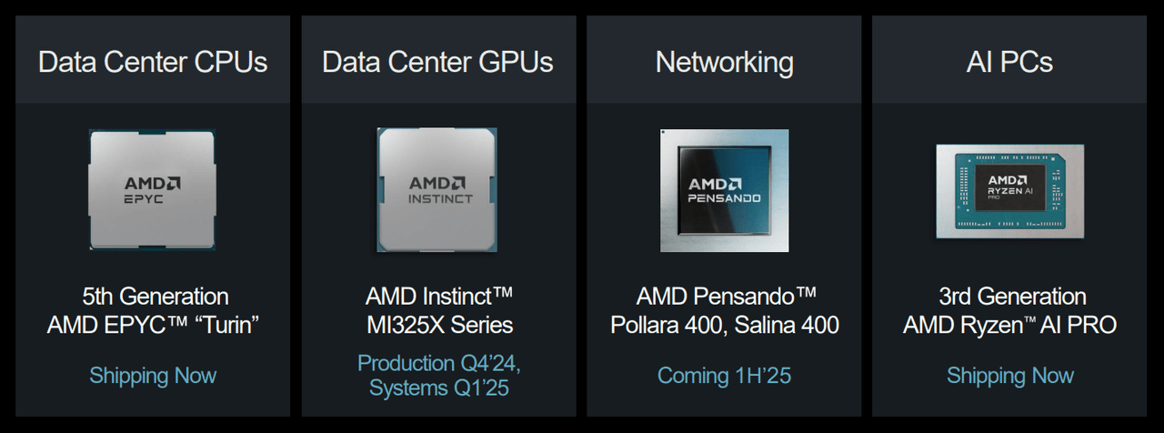 AMD's Data Center Chips