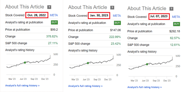 Seeking Alpha, author's notes