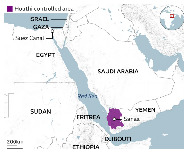 Red Sea Map