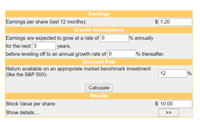 DCF Calculation