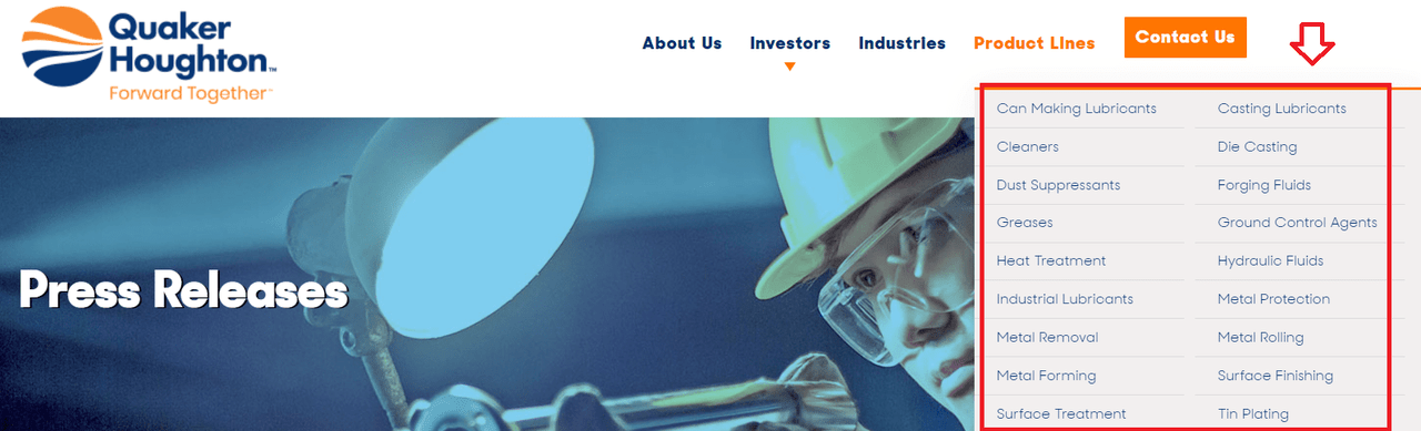 Source: Company's Website