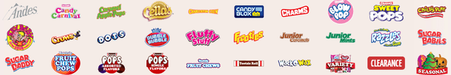Brands owned by Tootsie Roll