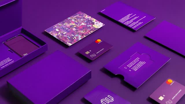 Nu purple Credit Card by Mastercard