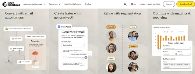 Intuit Mailchimp new features
