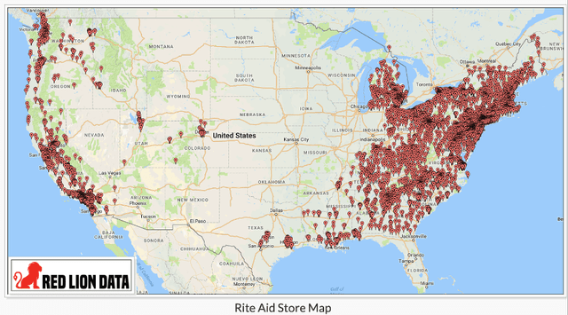 Rite Aid Store Map - Red Lion Data