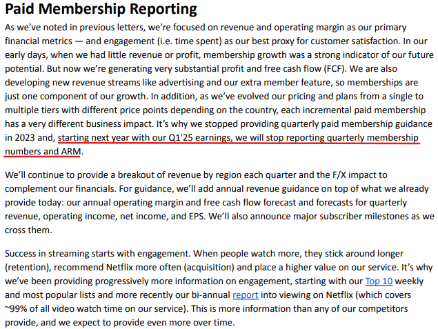 Netflix Q1 2024 Shareholder Letter