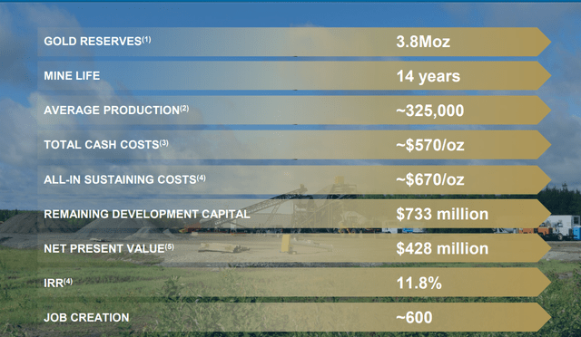 Rainy River Presentation & Production/Cost Projections
