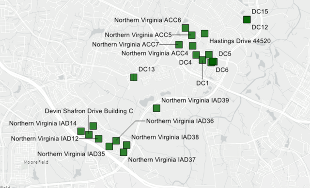 A map of a city Description automatically generated