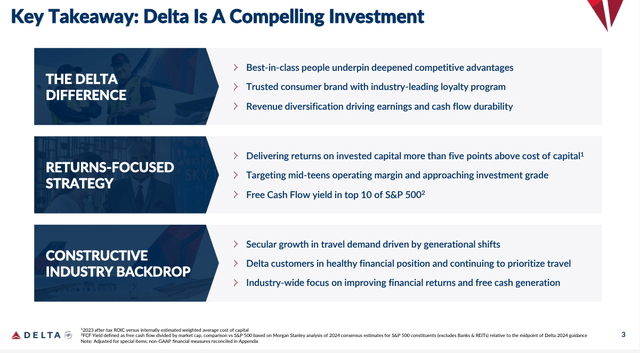 DAL compelling investment