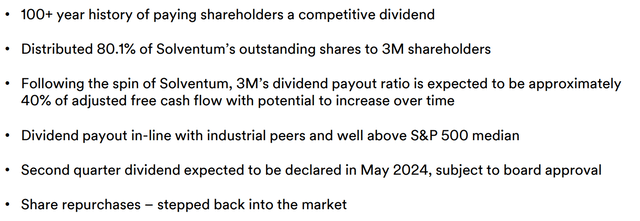 3M's New Dividend Policy Post-Spinoff