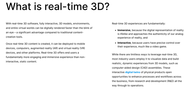 What is 3D