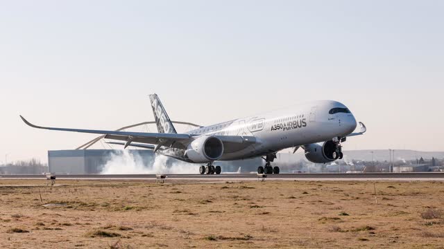 Airbus A350 airplane